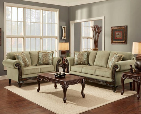 8500 Ashanti Platinum Loveseat
